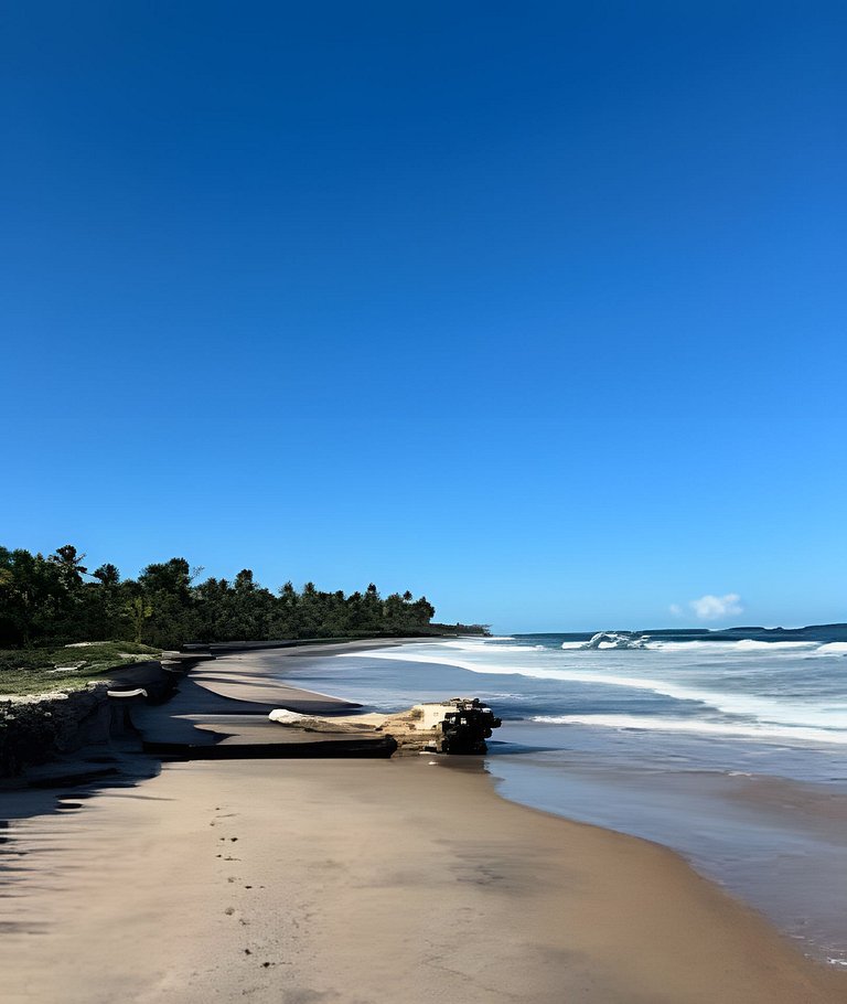 Lugar encantador com jacuzzi na Praia do Arandis