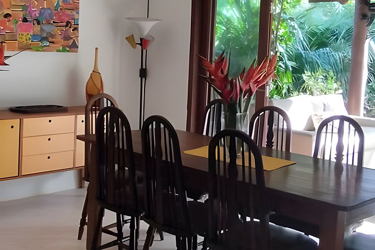 Casa Licuri Praia de Algodões, na beira do mar.