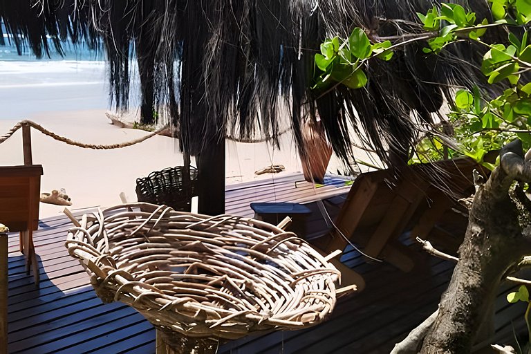 Licuri Praia de Algodões se hospedar na beira mar