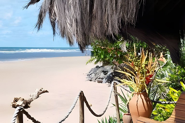 Licuri Praia de Algodões se hospedar na beira mar