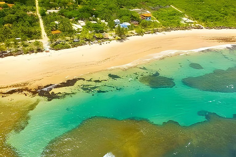 Licuri Praia de Algodões se hospedar na beira mar