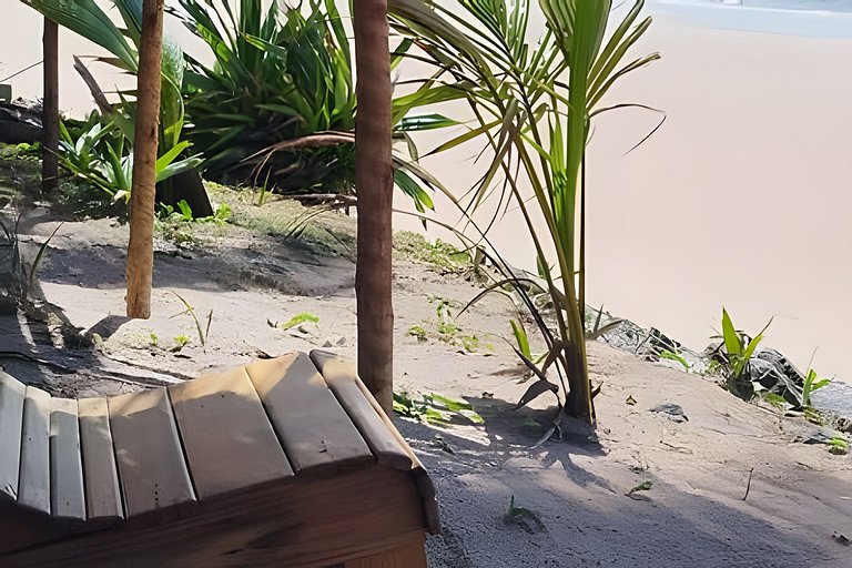Licuri Praia de Algodões paz amor na beira do mar
