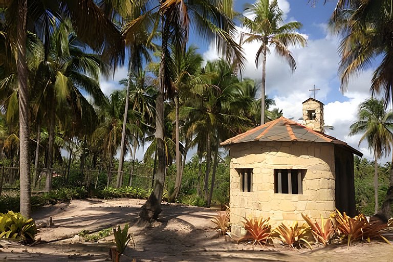 Casa Capela - Para quem ama ficar na beira do mar
